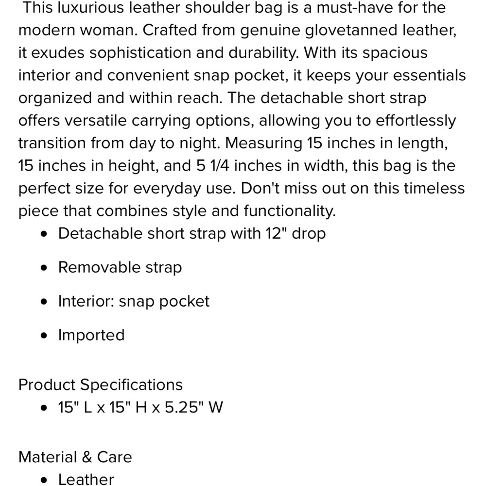 Coach Juliet Shoulder Bag 38 - Picture 2 of 9